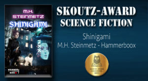Skoutz-Award Siegertitel 2023 Science Fiction - Shinigami - M.H. Steinmetz - Hammerboox