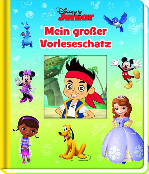 Cover von Disney Junior, Mein großer Vorleseschatz, Vorlese-Pappbilderbuch