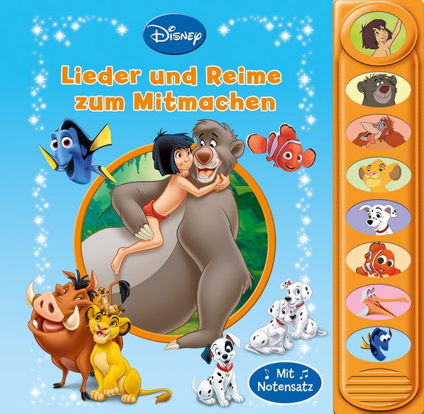 Cover von Disney Klassik Lieder und Reime zum Mitmachen
