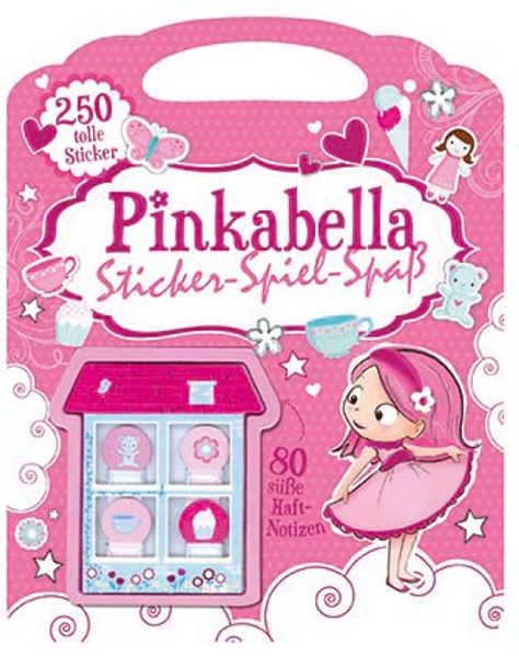Cover von Pinkabella’s Sticker-Spiel-Spaß