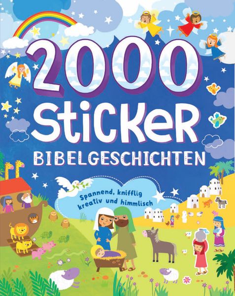 Cover von 2000 Sticker – Bibelgeschichten