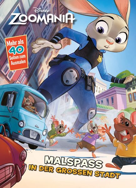 Cover von Disney – Zoomania Malspaß