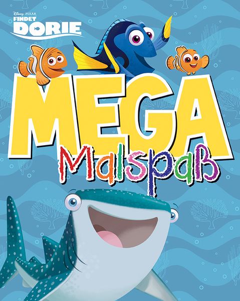 Cover von Findet Dorie – Mega Malspaß