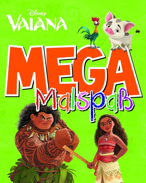 Cover von Disney Vaiana Mega Malspaß