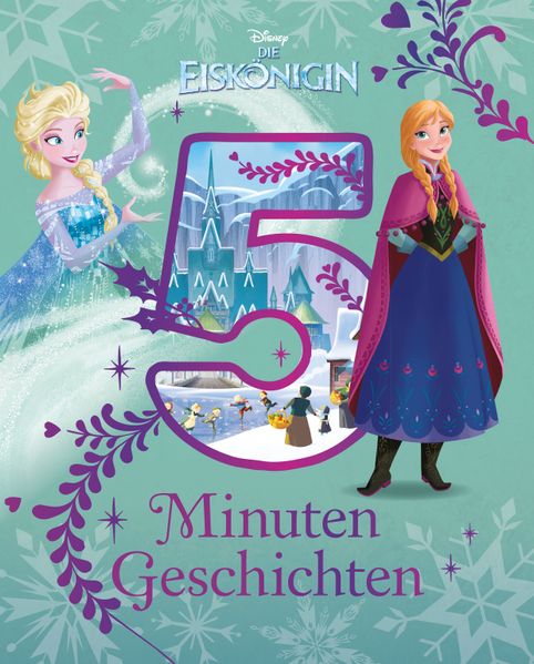Cover von Disney Die Eiskönigin – 5 Minuten Geschichten