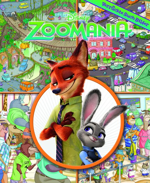 Cover von Zoomania Verrückte Suchbilder