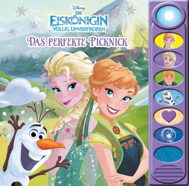 Cover von Die Eiskönigin, Das perfeke Picknick – 8-Button-Soundbuch