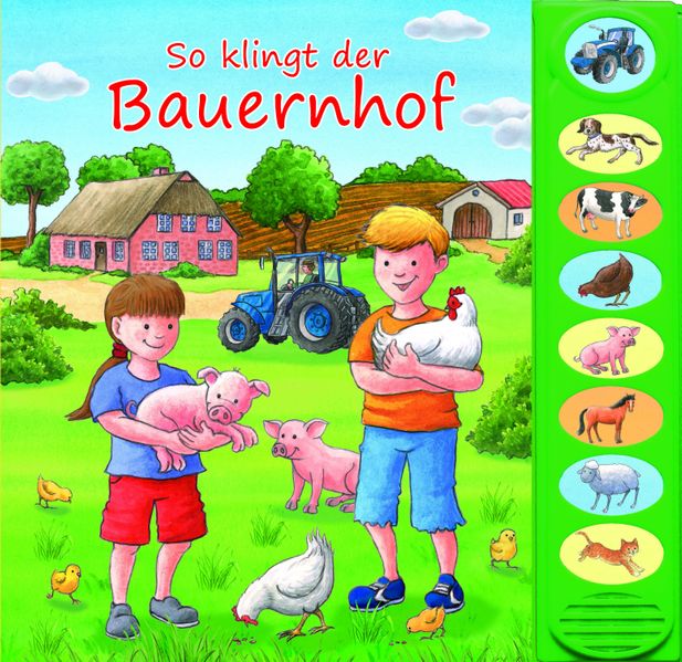 Cover von So klingt der Bauernhof, 8-Button-Soundbuch
