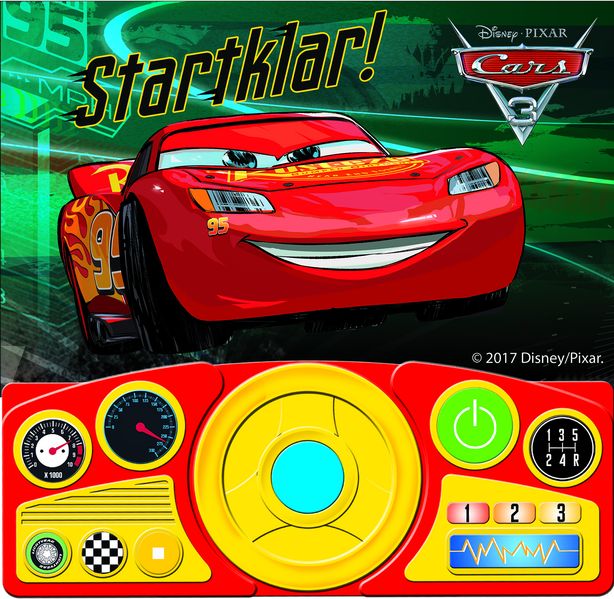 Cover von Cars 3 – Startklar! – Lenkradbuch – Fahr-Spaß