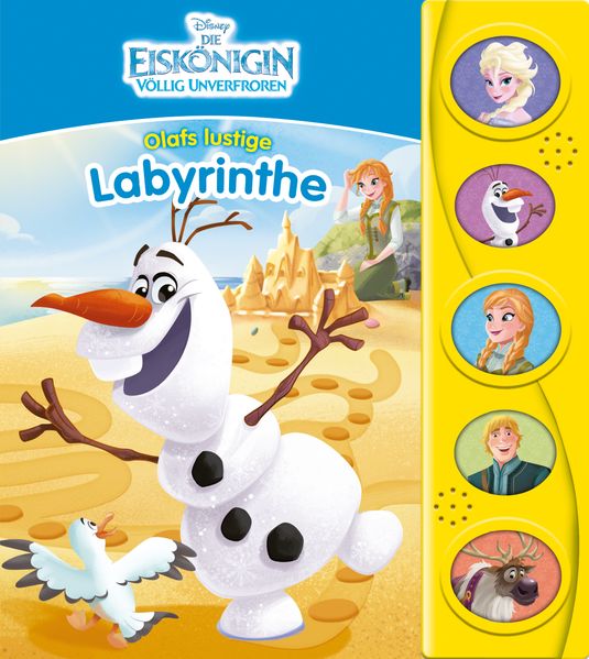 Cover von Disney Die Eiskönigin – Olaf – Labyrinth-Soundbuch