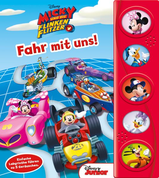 Cover von Disney Micky und die flinken Flitzern – Labyrinth-Soundbuch
