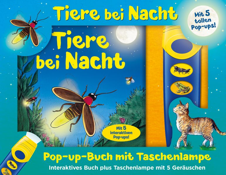 Cover von Buch & Sound Spiel-Set, Tiere bei Nacht