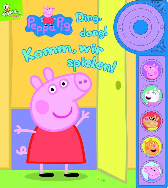 Cover von Peppa Pig – Ding, dong! Komm, wir spielen! – Soundbuch