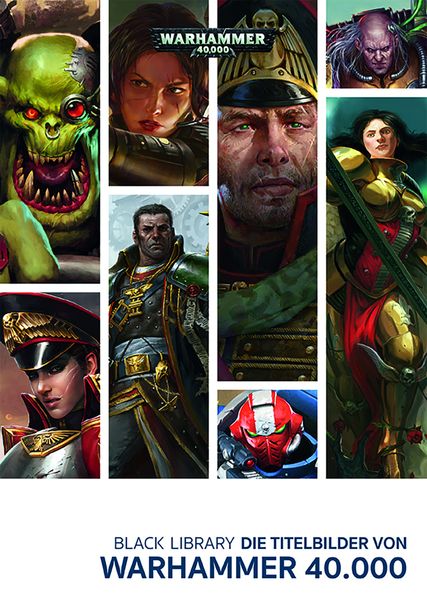 Cover von Black Library – Die Titelbilder von Warhammer 40.000