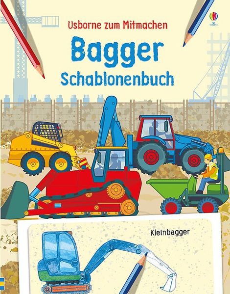 Cover von Bagger Schablonenbuch