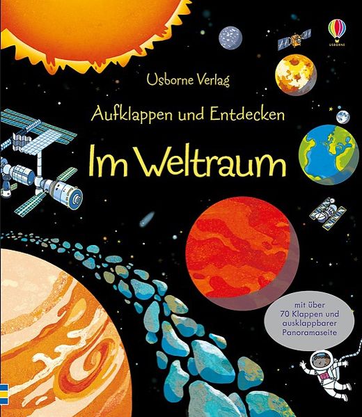 Cover von Aufklappen und Entdecken: Im Weltraum