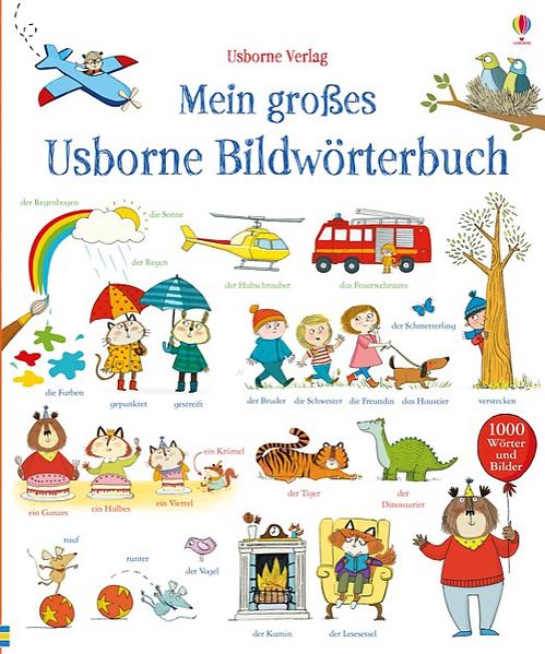 Cover von Mein großes Usborne Bildwörterbuch