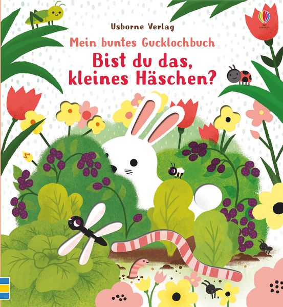 Cover von Mein buntes Gucklochbuch: Bist du das, kleines Häschen?