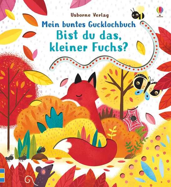 Cover von Mein buntes Gucklochbuch: Bist du das, kleiner Fuchs?
