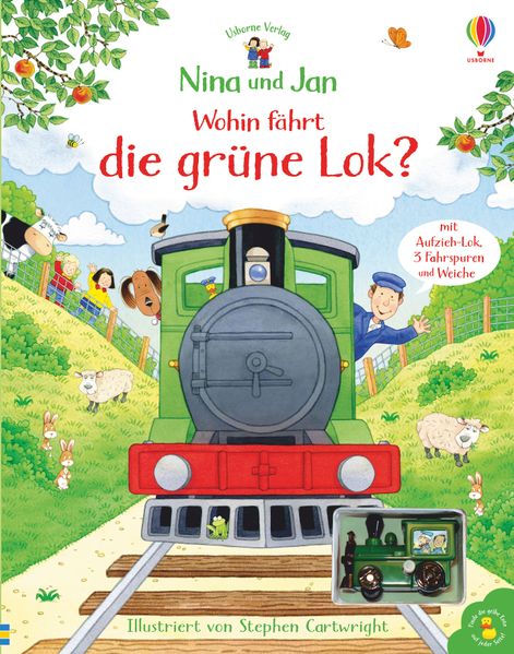 Cover von Nina und Jan – Wohin fährt die grüne Lok?