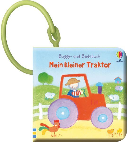 Cover von Buggy- und Badebuch: Mein kleiner Traktor