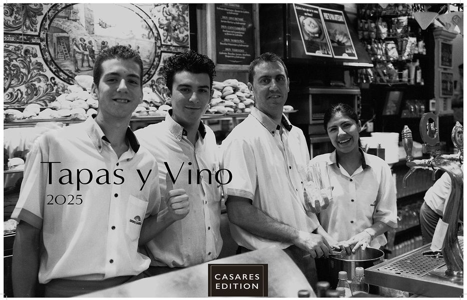 Cover von Tapas y Vino 2025 S 35x50cm