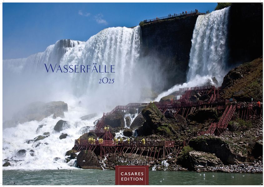 Cover von Wasserfälle 2025 L 35x50cm