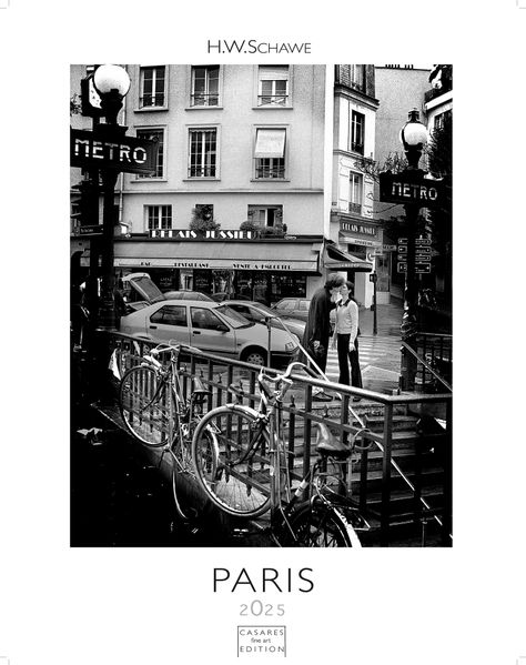 Cover von Paris schwarz-weiss 2025 S 29x21cm