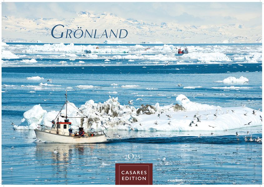 Cover von Grönland 2025 L 35x50cm