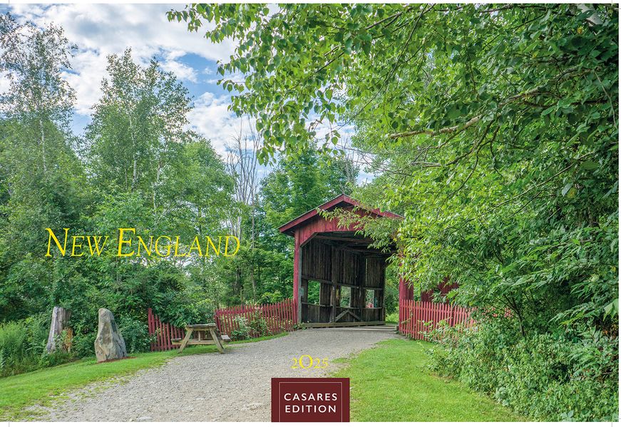 Cover von New England 2025 L 35x50cm