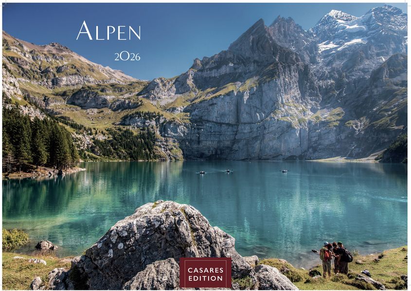 Cover von Alpen Kalender 2026 – Wandkalender | Fotokalender | Alpenkalender | Alpenländer 35x50cm Grosses Format – Hochwertiger. mit atemberaubenden Bergmotiven, Perfekt für Naturliebhaber & Bergfans“