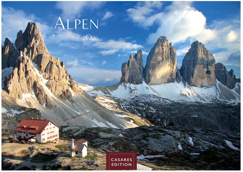 Cover von Alpen Kalender 2026 – Wandkalender | Fotokalender | Alpenkalender | Alpenländer 24x35cm – Hochwertiger. mit atemberaubenden Bergmotiven, Perfekt für Naturliebhaber & Bergfans“