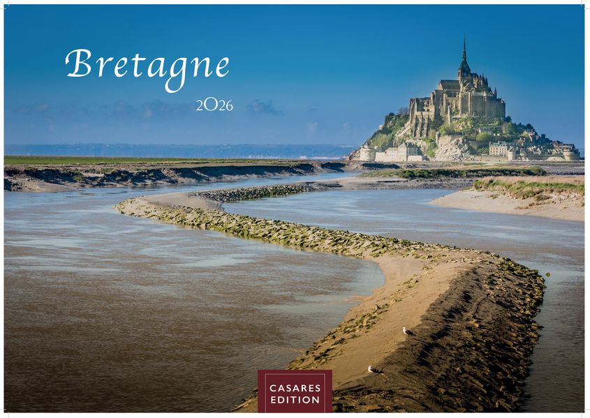 Cover von Bretagne Kalender 2026 – Wandkalender | Fotokalender Frankreich 35x50cm – Hochwertiger. mit atemberaubenden Landschaftsbildern, Natur, Küsten & Kultur – Perfekt für Natur- und Reiseenthusiasten