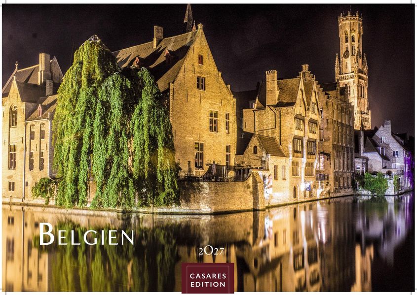 Cover von Belgien Kalender 2027 – Wandkalender | Fotokalender Belgien 24x35cm –. mit 12 atemberaubenden Fotos von Belgien