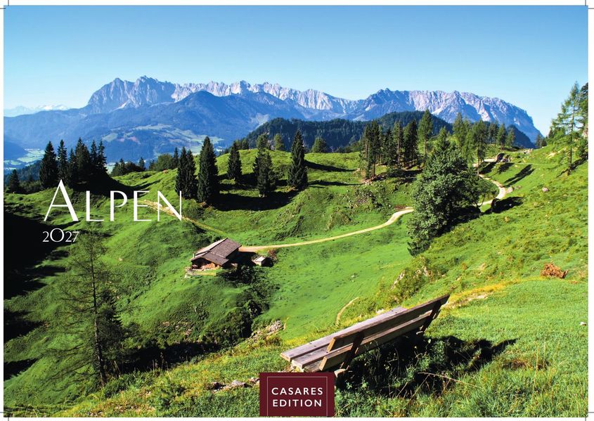 Cover von Alpen Kalender 2027 – Wandkalender | Fotokalender | Alpenkalender | Alpenländer 24x35cm – Hochwertiger. mit atemberaubenden Bergmotiven, Perfekt für Naturliebhaber & Bergfans“