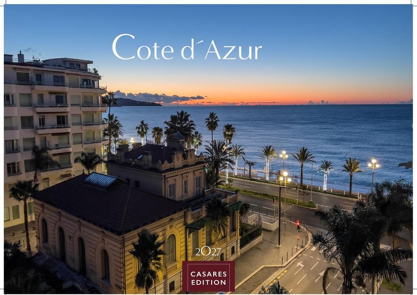 Cover von Cote dÁzur Kalender 2027 – Wandkalender | Fotokalender Frankreich 24x35cm – Atemberaubende Bilder der Côte d’Azur, Nizza, Cannes,unberührte Natur der französische Riviera