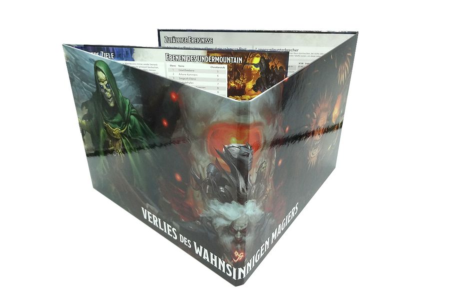 Cover von Dungeon Master’s Screen – Das Verlies des wahnsinnigen Magiers