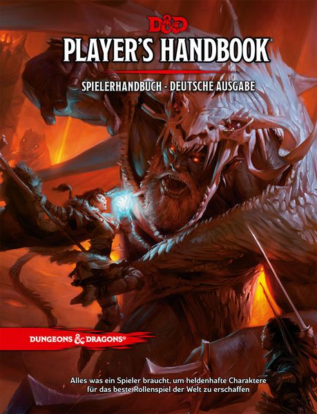 Cover von Dungeons & Dragons Player’s Handbook – Spielerhandbuch