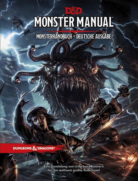 Cover von Dungeons & Dragons Monster Manual – Monsterhandbuch