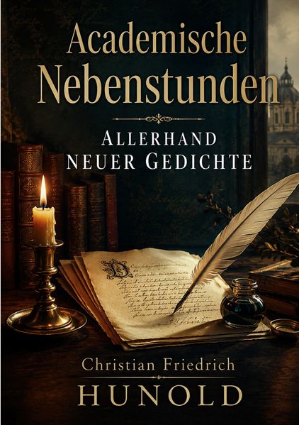 Cover von Academische Nebenstunden allerhand neuer Gedichte