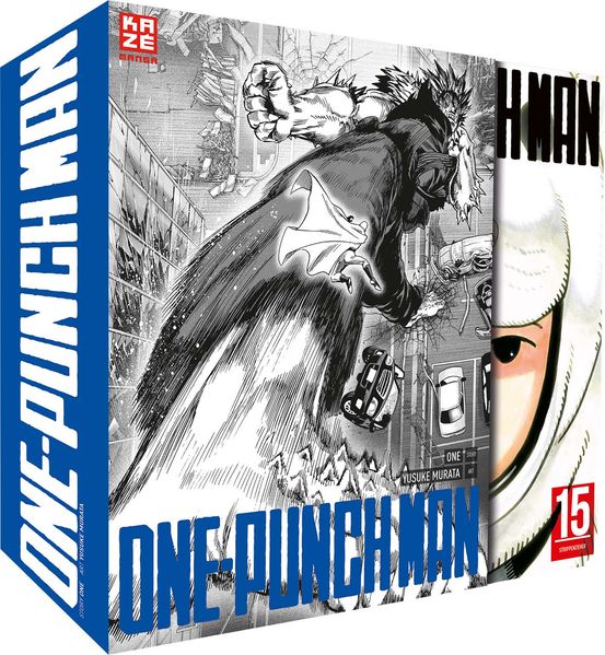 Cover von ONE-PUNCH MAN 15 – mit Sammelschuber