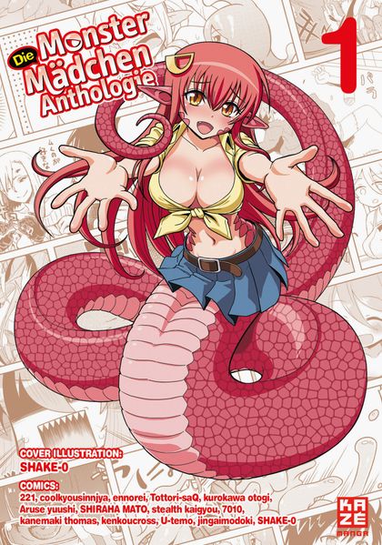 Cover von Die Monster Mädchen Anthology 01