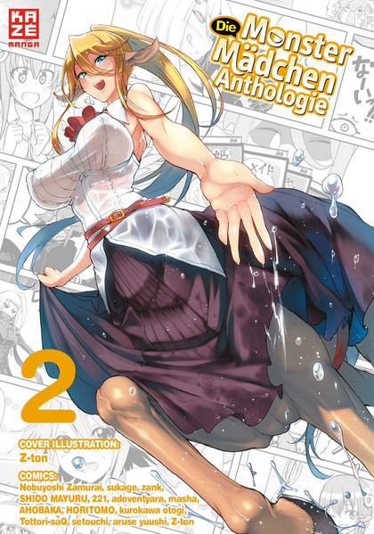 Cover von Die Monster Mädchen Anthology 02