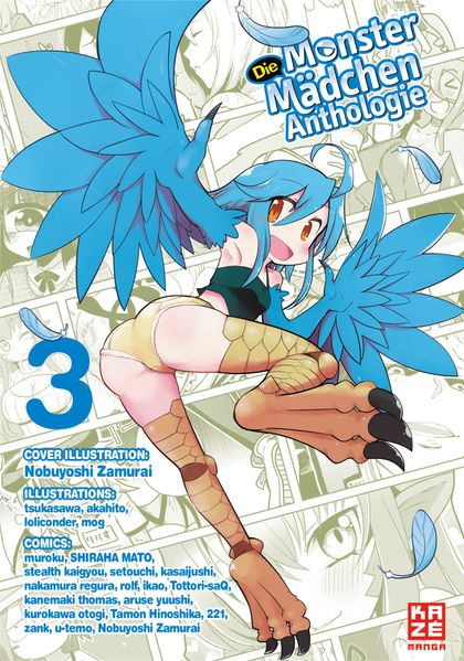 Cover von Die Monster Mädchen Anthology 03