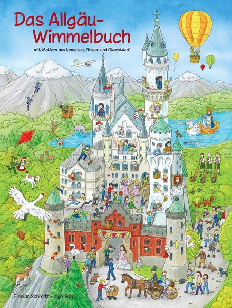 Cover von Das Allgäu-Wimmelbuch
