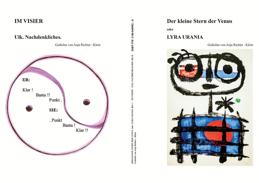 Cover von Der kleine Stern der Venus oder Lyra Urania (Band I) Im Visier Ulk. Nachdenkliches.(Band II) Gedichte