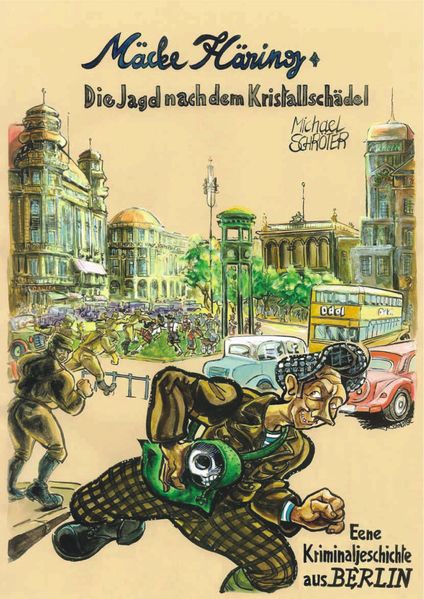 Cover von Mäcke Häring – Die Jagd nach dem Kristallschädel
