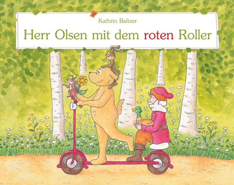 Cover von Herr Olsen mit dem roten Roller
