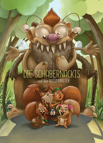 Cover von Die Schabernackis und das Nussmonster