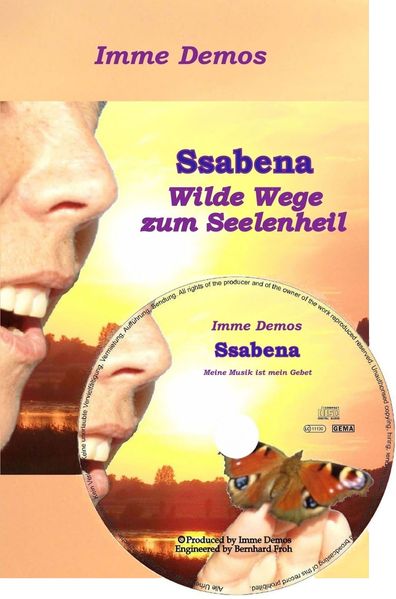 Cover von Ssabena, Bundle Buch/Musik-CD, Wilde Wege zum Seelenheil & Meine Musik ist mein Gebet